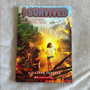 I Survived the California Wildfires paperback book